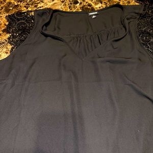 Torrid black top dressy top